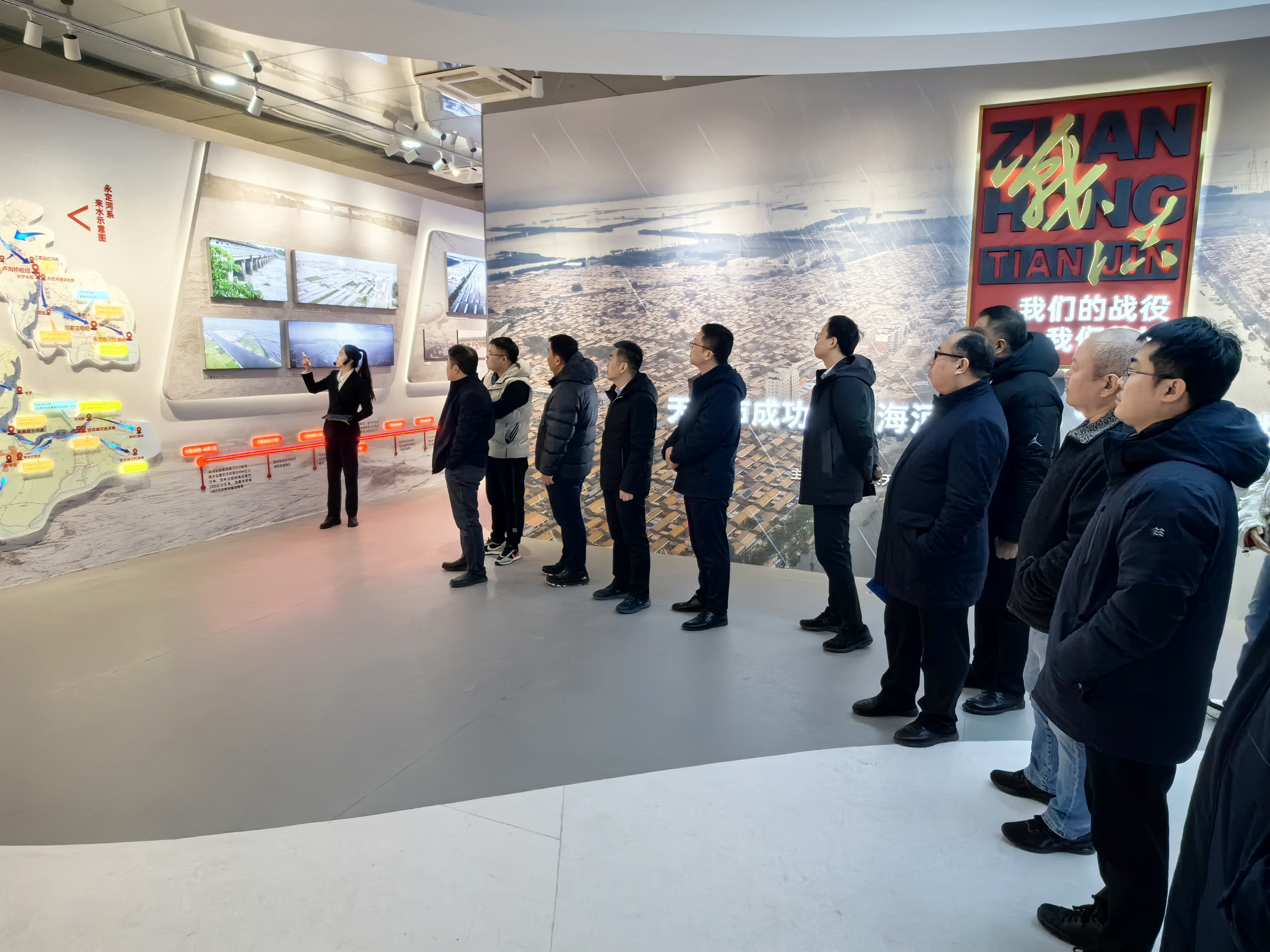 公司在津召開示范性工程觀摩交流會 公司在津召開示范性工程觀摩交流會