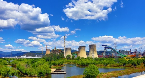 永定河畔河清岸綠天更藍