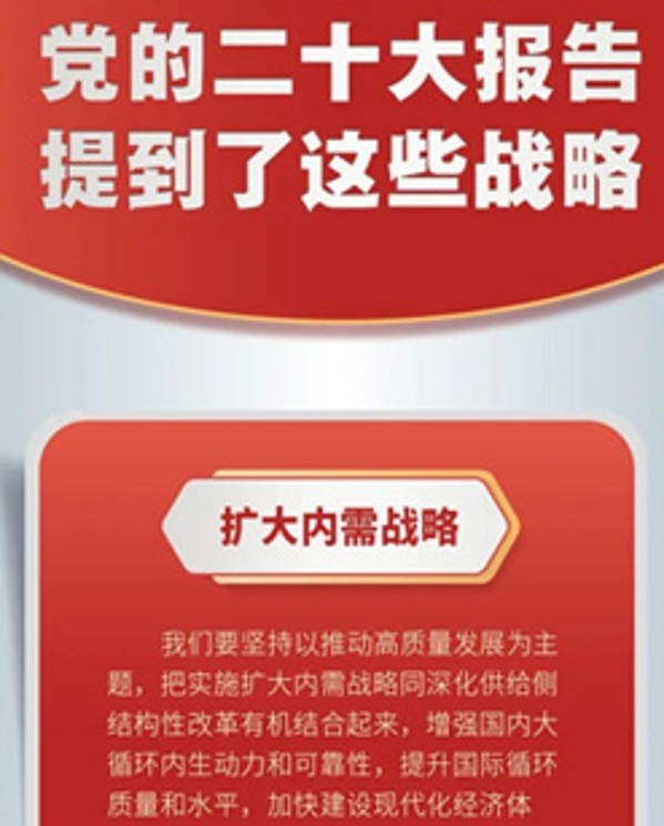 黨的二十大報(bào)告，提到這些戰(zhàn)略